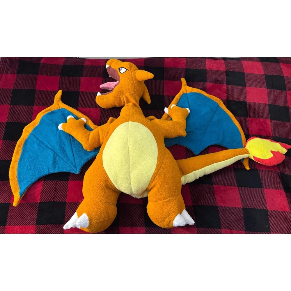 Vintage Cuddle Pillow Pal Baby Boom Consumer Products Charizard Pokemon Plush